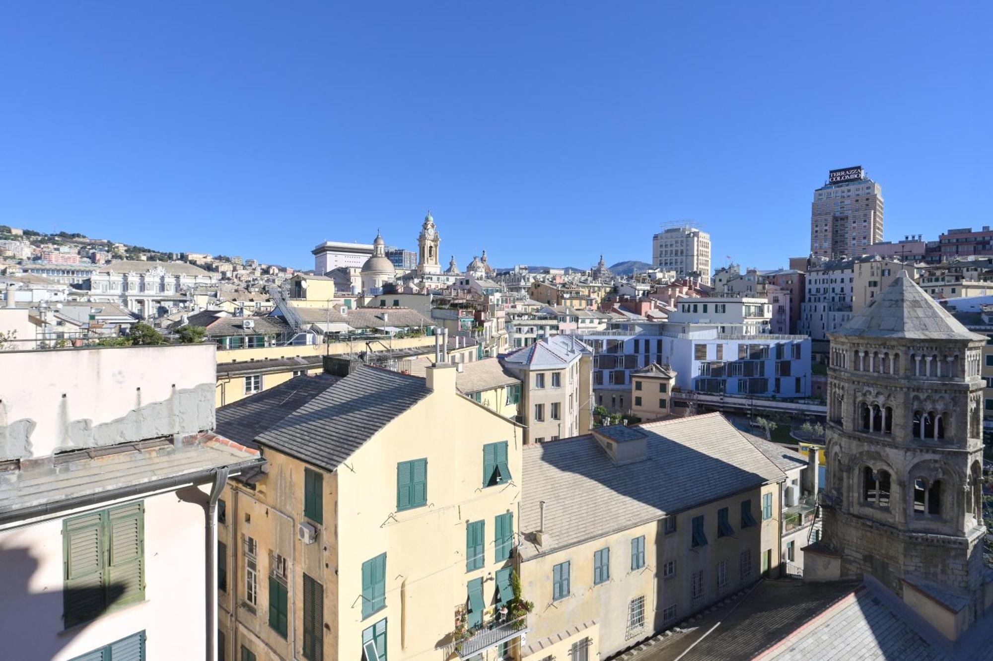 Lovely Room On Rooftops - Genovainrelax ภายนอก รูปภาพ
